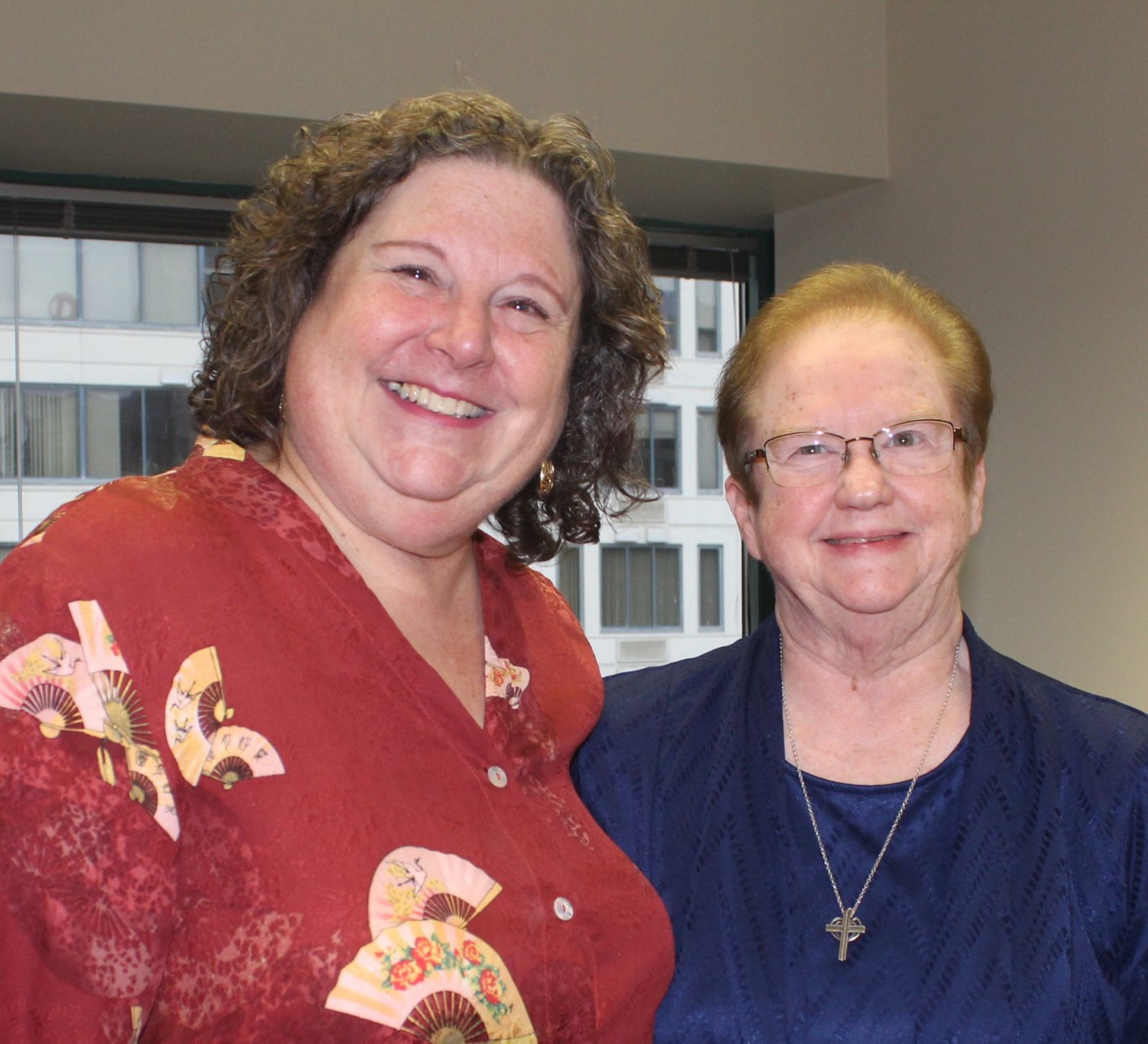 Cheryl and Sister Brigid Lawlor